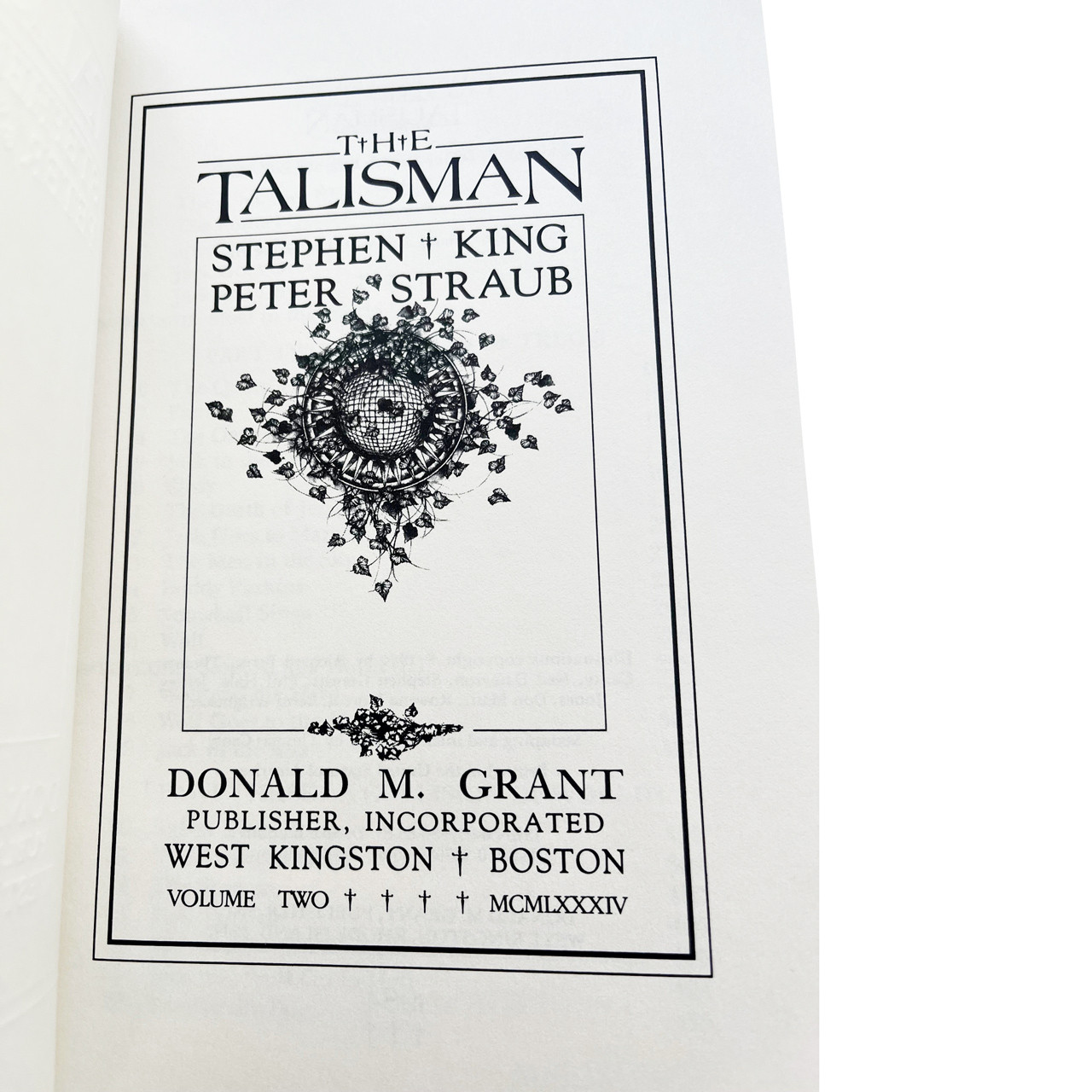 Stephen King, Peter Straub "The Talisman" Slipcased Signed Limited First Edition, No. 813 of 1,200