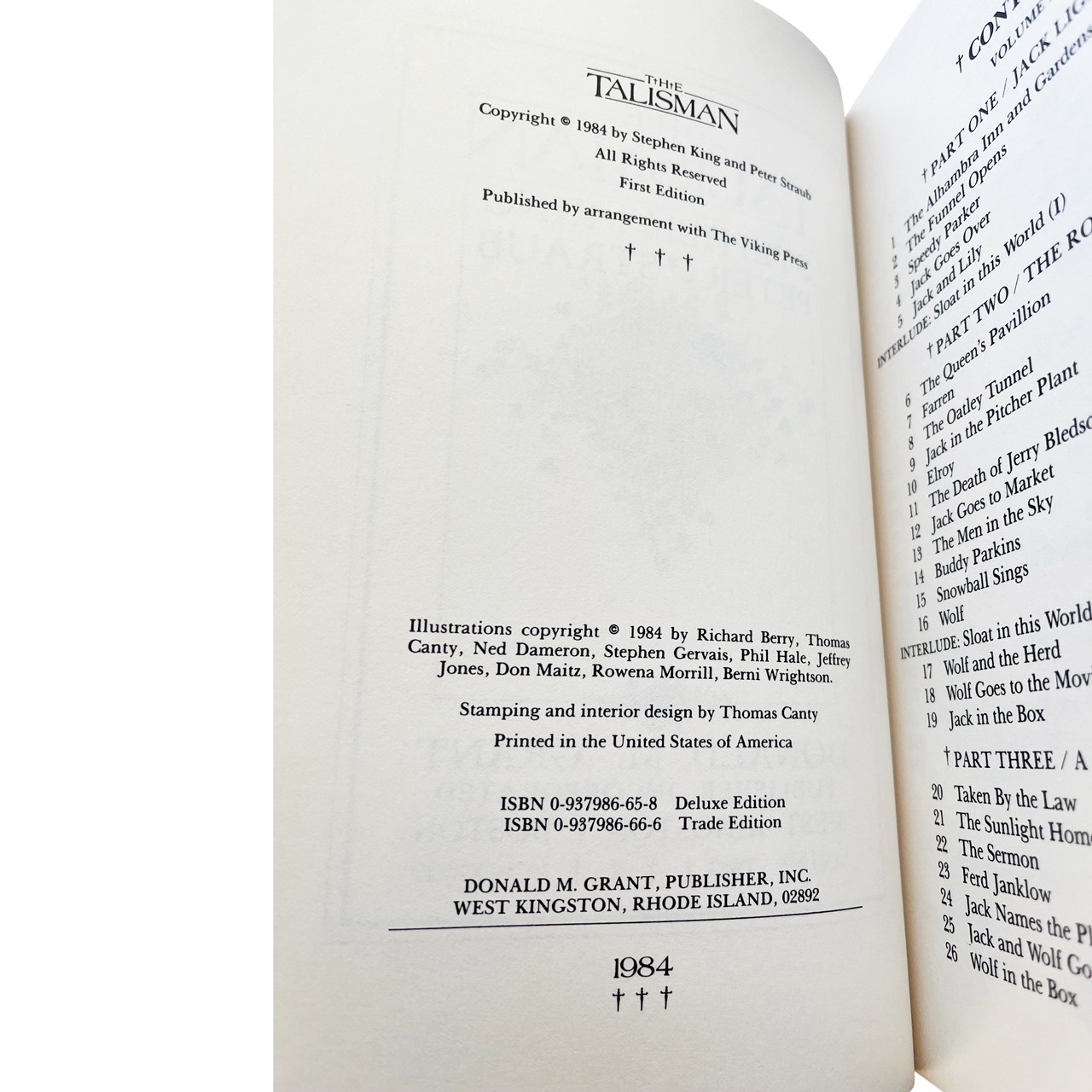 Stephen King, Peter Straub "The Talisman" Slipcased Signed Limited First Edition, No. 813 of 1,200
