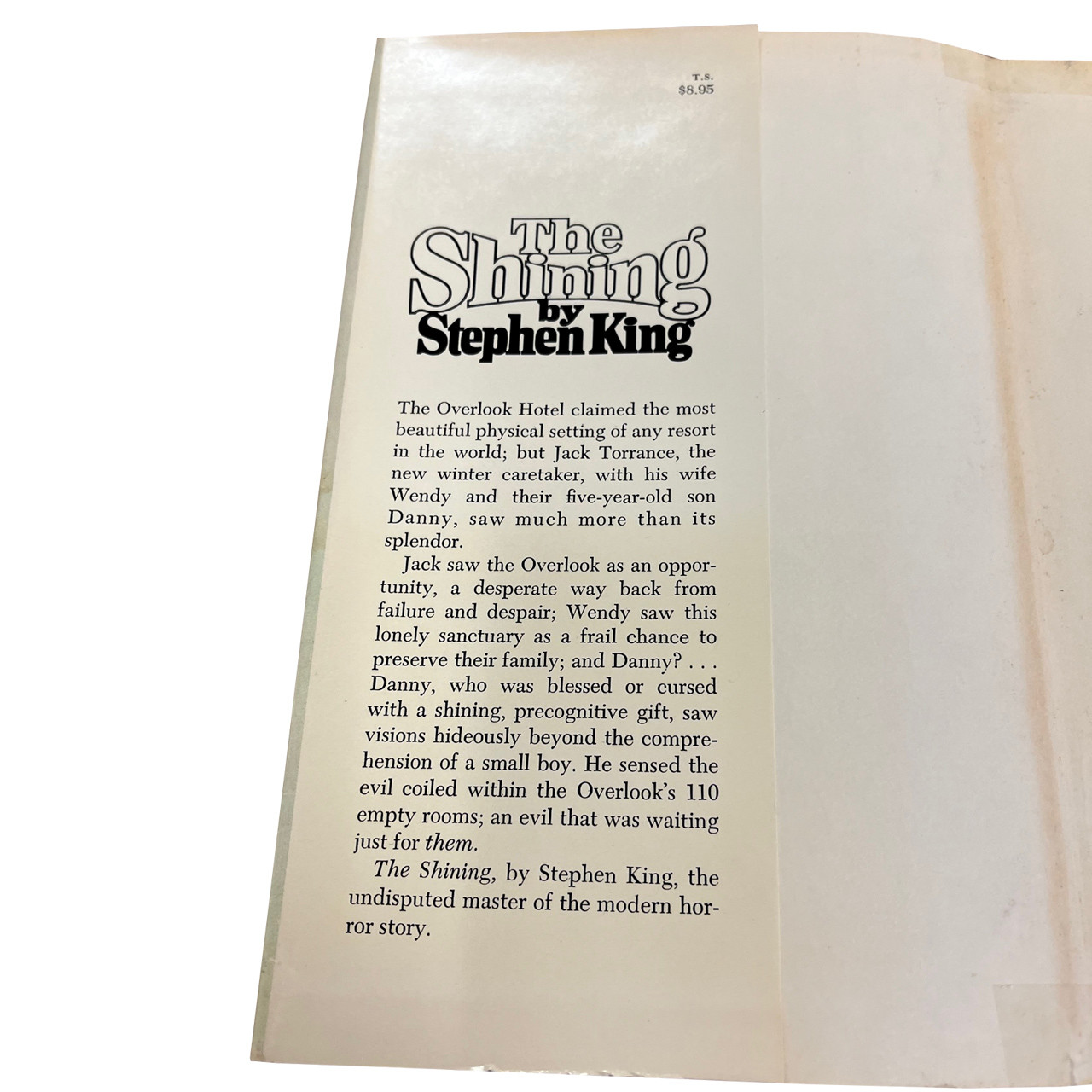 Doubleday 1977, Stephen King "The Shining" First Edition, First Printing w/Custom Slipcase