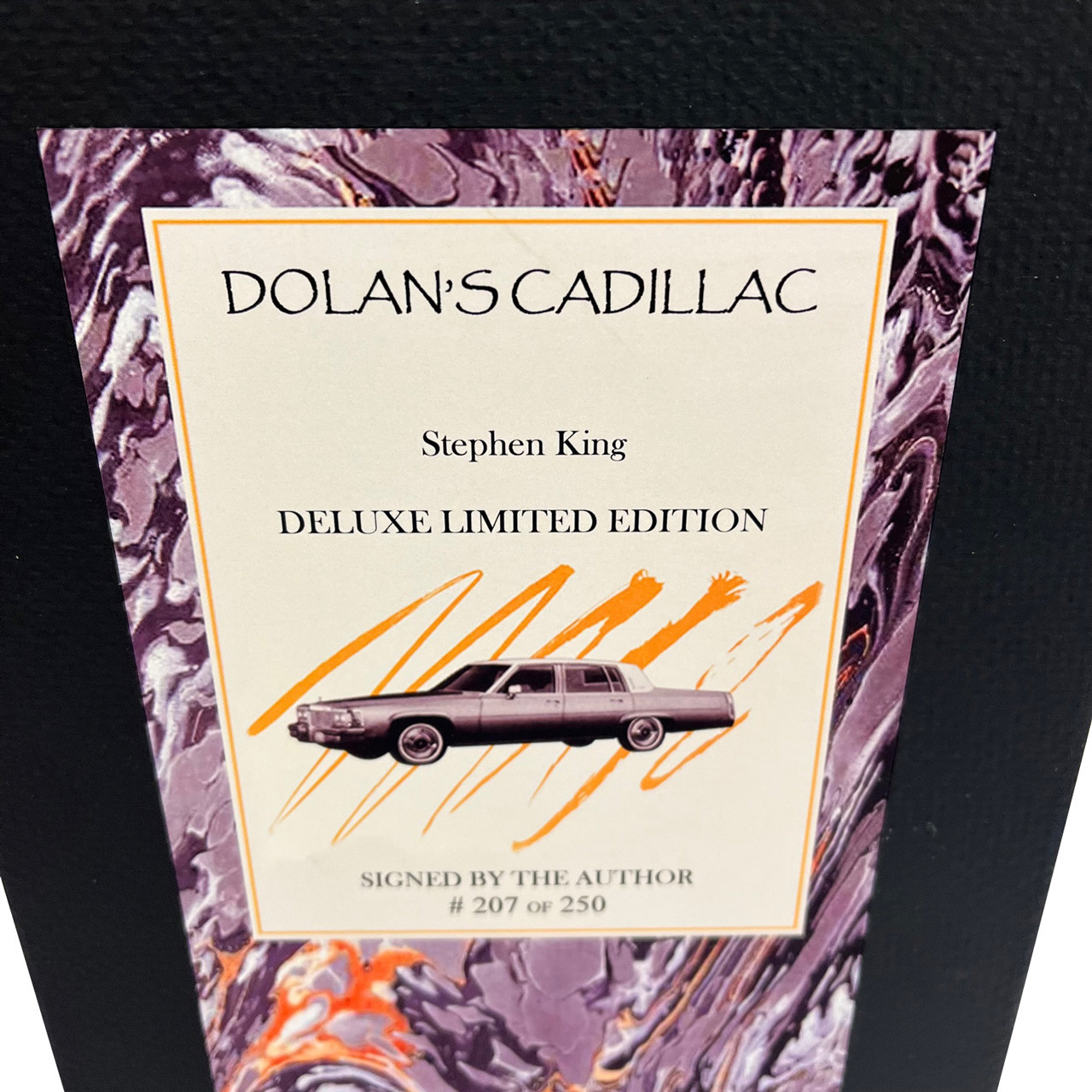 Stephen King "Dolan's Cadillac" Signed First Edition, Deluxe Limited Edition No. 207 of 250, Custom Numbers Matching Slipcase