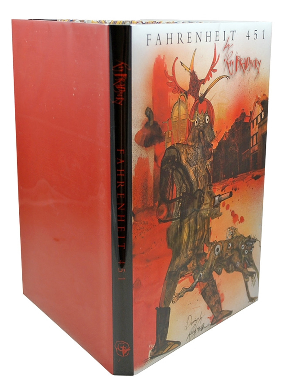 Ray Bradbury "Fahrenheit 451" Signed Limited Edition, 62 of 150, in slipcase. The 50th Anniversary Edition  [Very Fine]