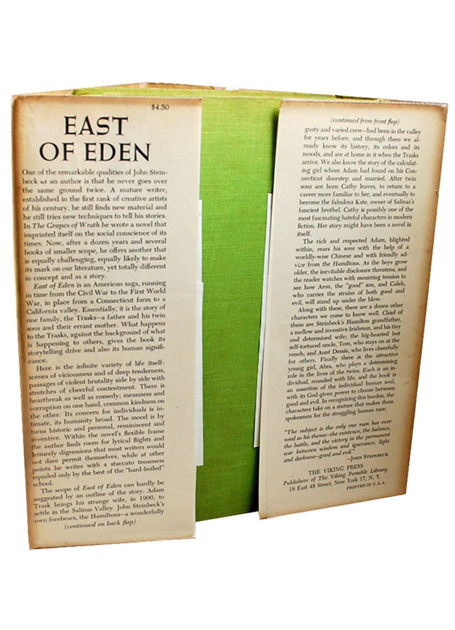 John Steinbeck "East of Eden" First Edition