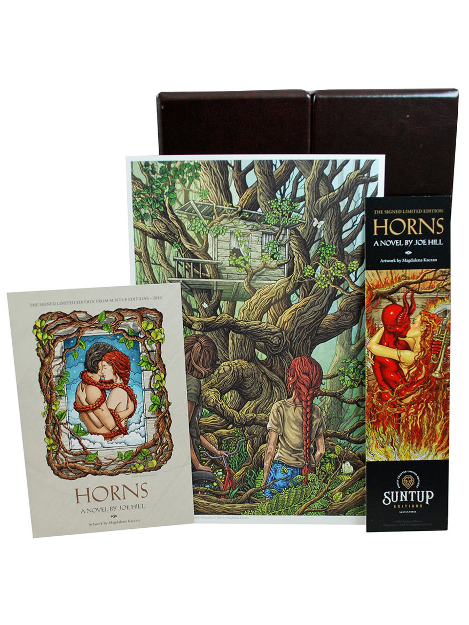 Joe Hill "Horns" Signed Limited Edition No. 90  of 250 w/Limited Promotional Art Kit [Very Fine]