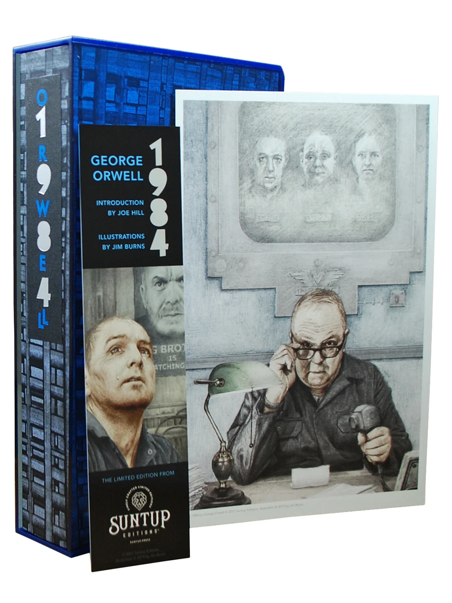 George Orwell "1984" Slipcased Signed Limited Edition No. 53 of 250 w/Premiums [Very Fine]