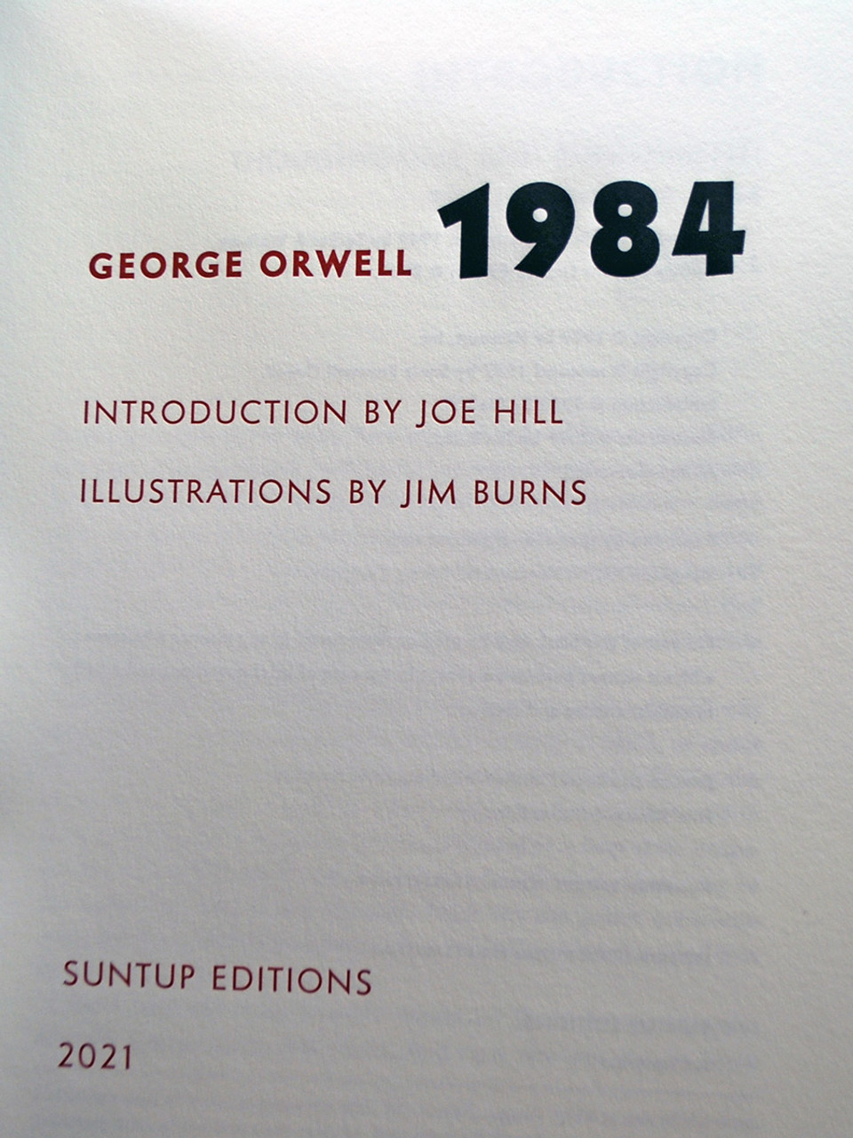 George Orwell "1984" Signed Limited Edition No. 81 of 250 w/Premiums, Slipcased [Very Fine]