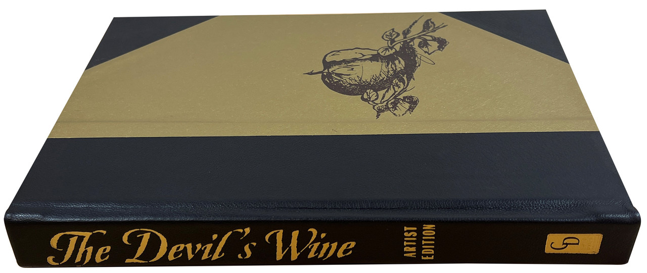 Cemetery Dance “The Devil’s Wine” Signed Deluxe Artist Edition AE-14 of 30, Artist Portfolio [Very Fine]