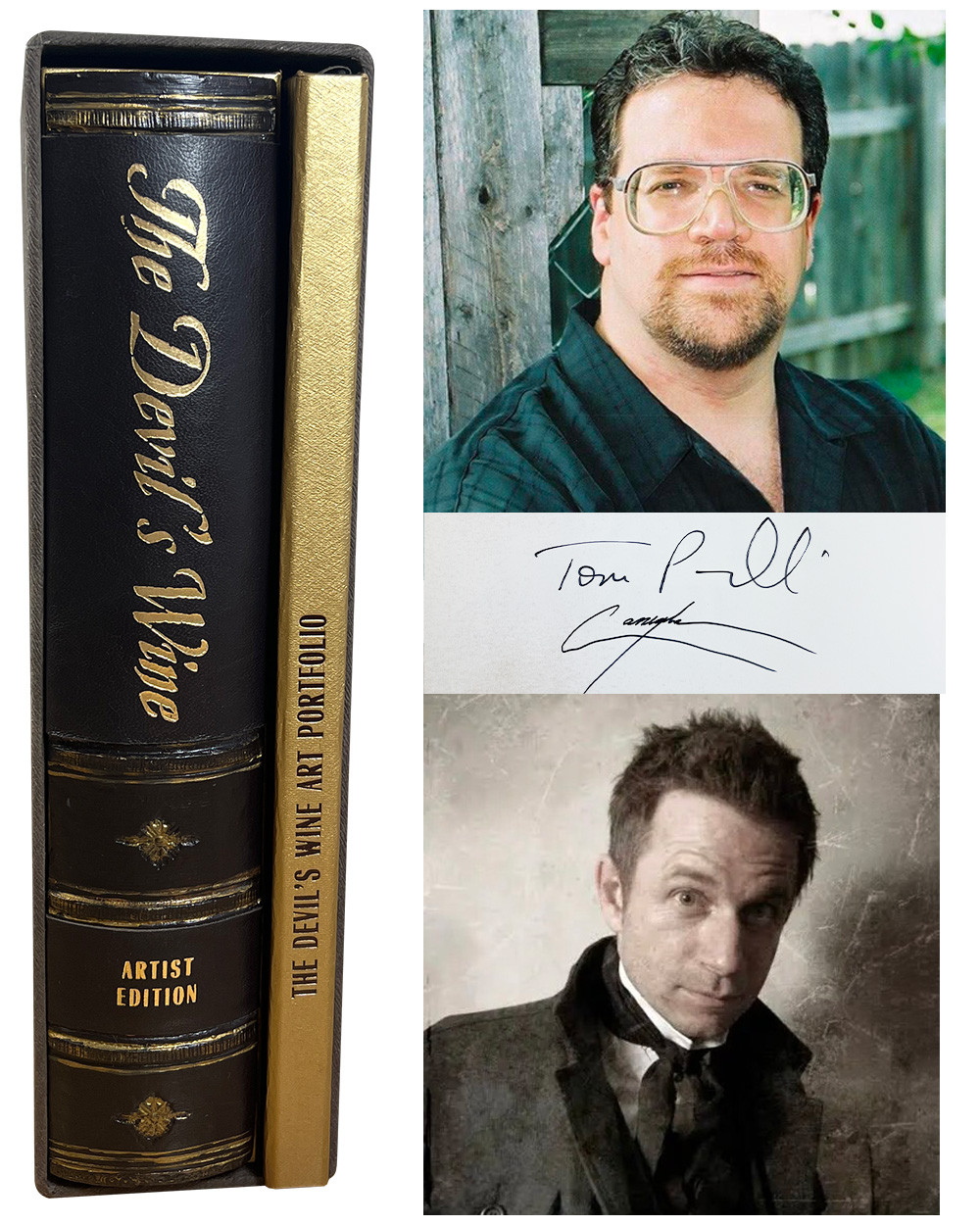 Cemetery Dance “The Devil’s Wine” Signed Deluxe Artist Edition AE-14 of 30, Artist Portfolio [Very Fine]