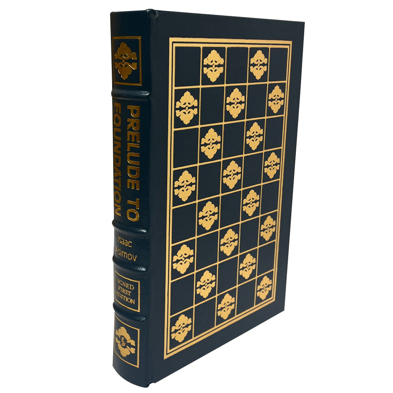 Isaac Asimov "Prelude To Foundation" Signed First Edition, Leather Bound Collector's Edition [Very Fine]