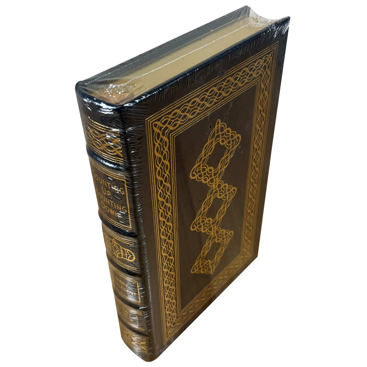 Harry Turtledove "Counting Up, Counting Down" Signed First Edition, Leather Bound Collector's Edition w/COA [Sealed]
