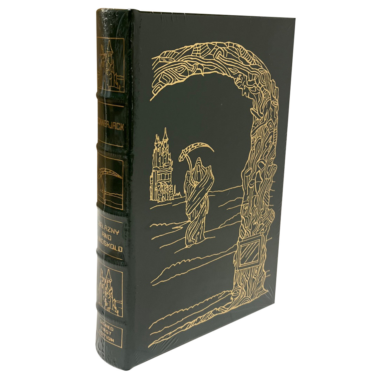 Jane Lindshold, Roger Zelazny "Donnerjack" Signed First Edition, Leather Bound Collector's Edition w/COA [Sealed]