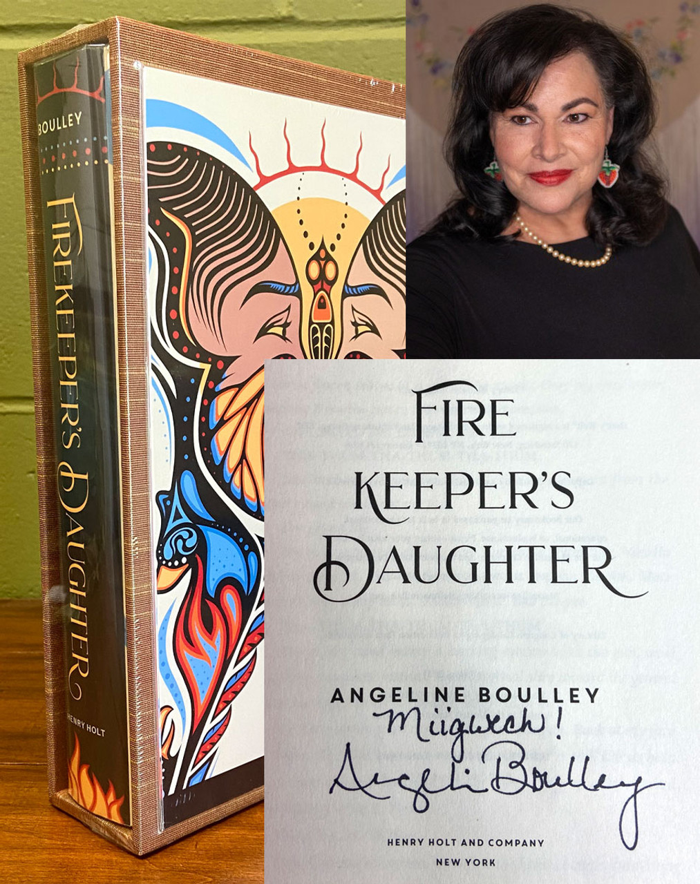 Angeline Boulley "Firekeeper's Daughter" Signed First Edition, First Printing, Slip-cased Limited Edition of 10 w/COA [Sealed]