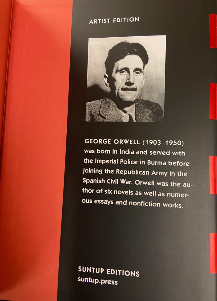 George Orwell "1984" Signed Artist Edition, Limited Edition of 1,000  Slipcased [Sealed]