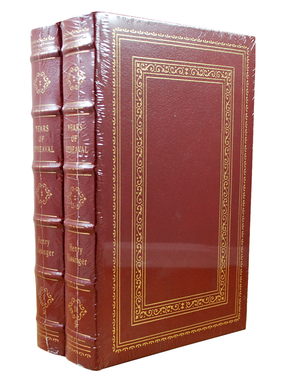 Easton Press, Henry Kissinger "Years of Upheaval" Limited Edition 2-vol Leather Bound Set [Sealed]