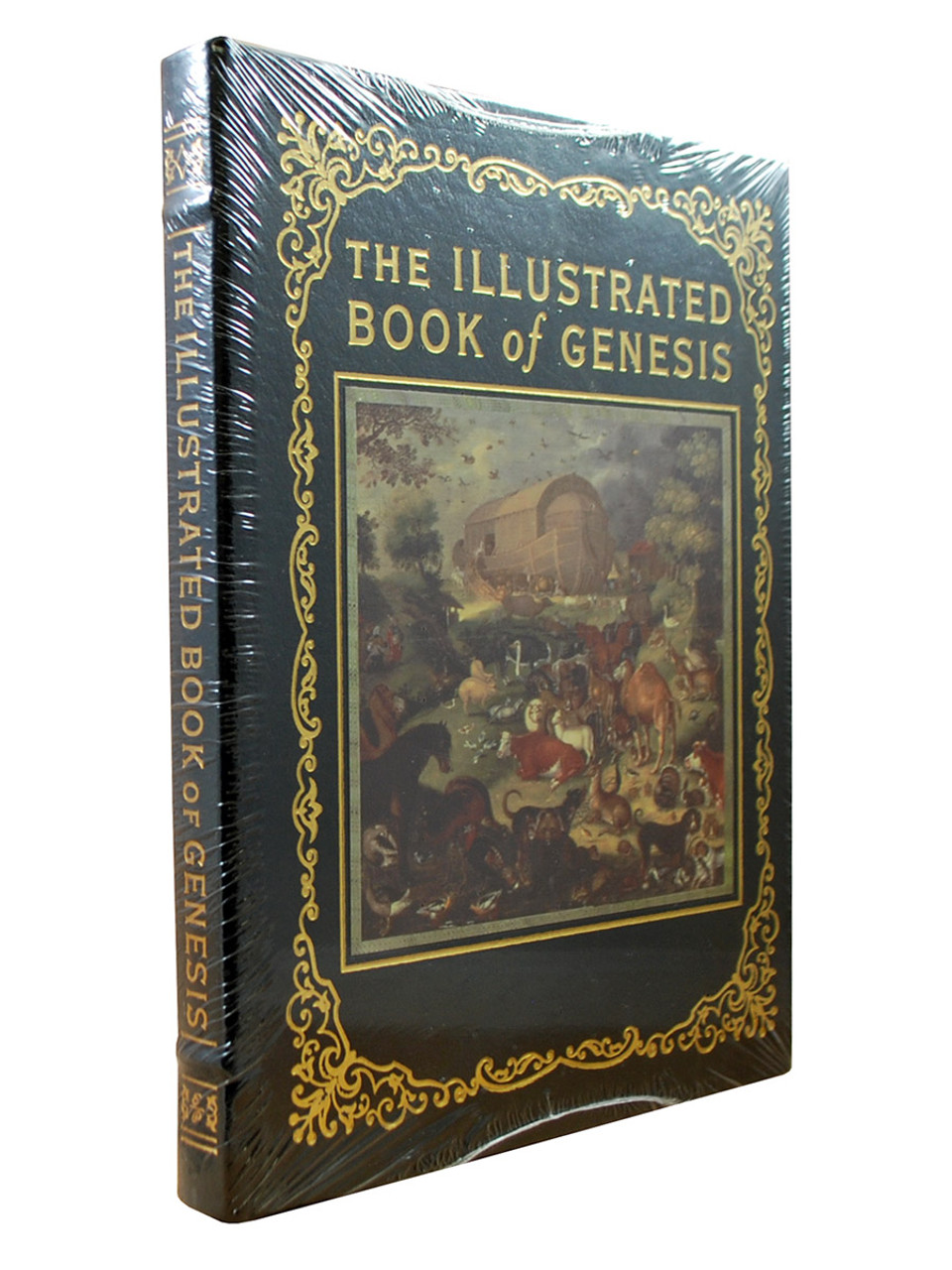 "The Illustrated Book Of Genesis" Deluxe Limited Edition,  Leather Bound Collector's Edition [Sealed]