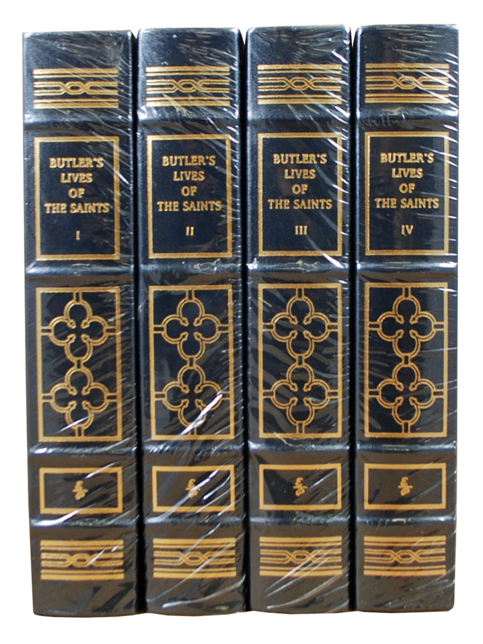 Easton Press "Butler's Lives Of The Saints" Limited Edition, Leather Bound Collector's Edition, Complete Matching  4-Vol Set [Sealed]