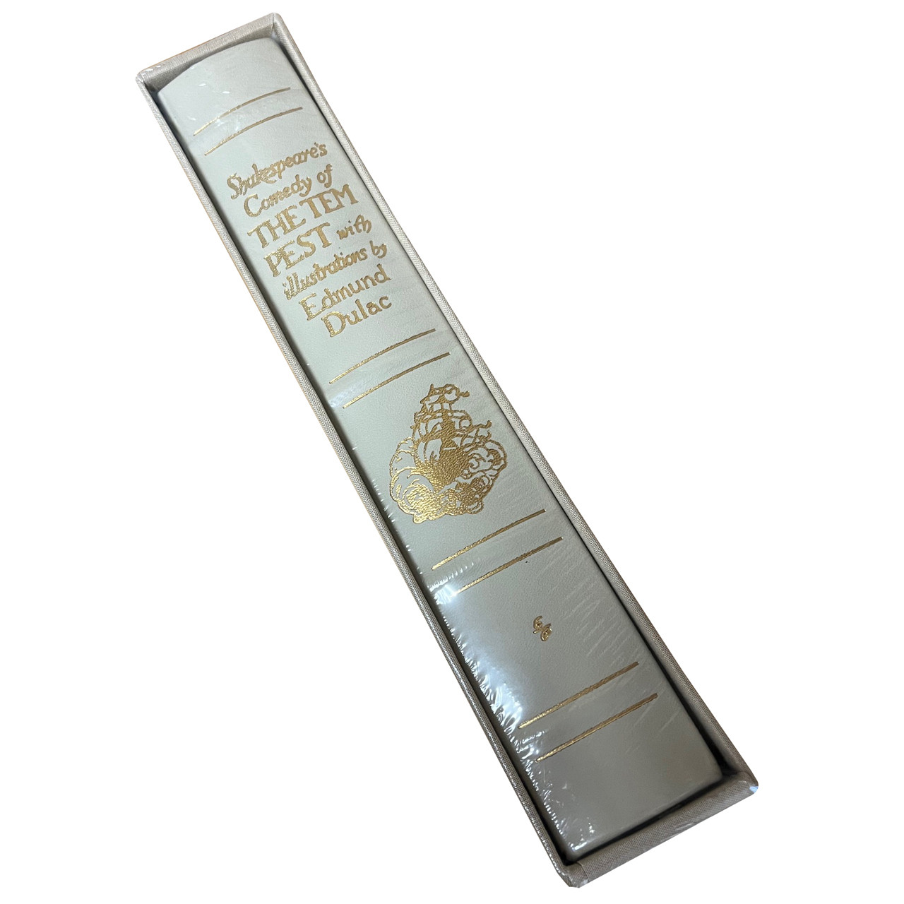 William Shakespeare "The Tempest" Deluxe Limited Edition, Leather Bound Slipcased Edition of only 400 [Sealed]