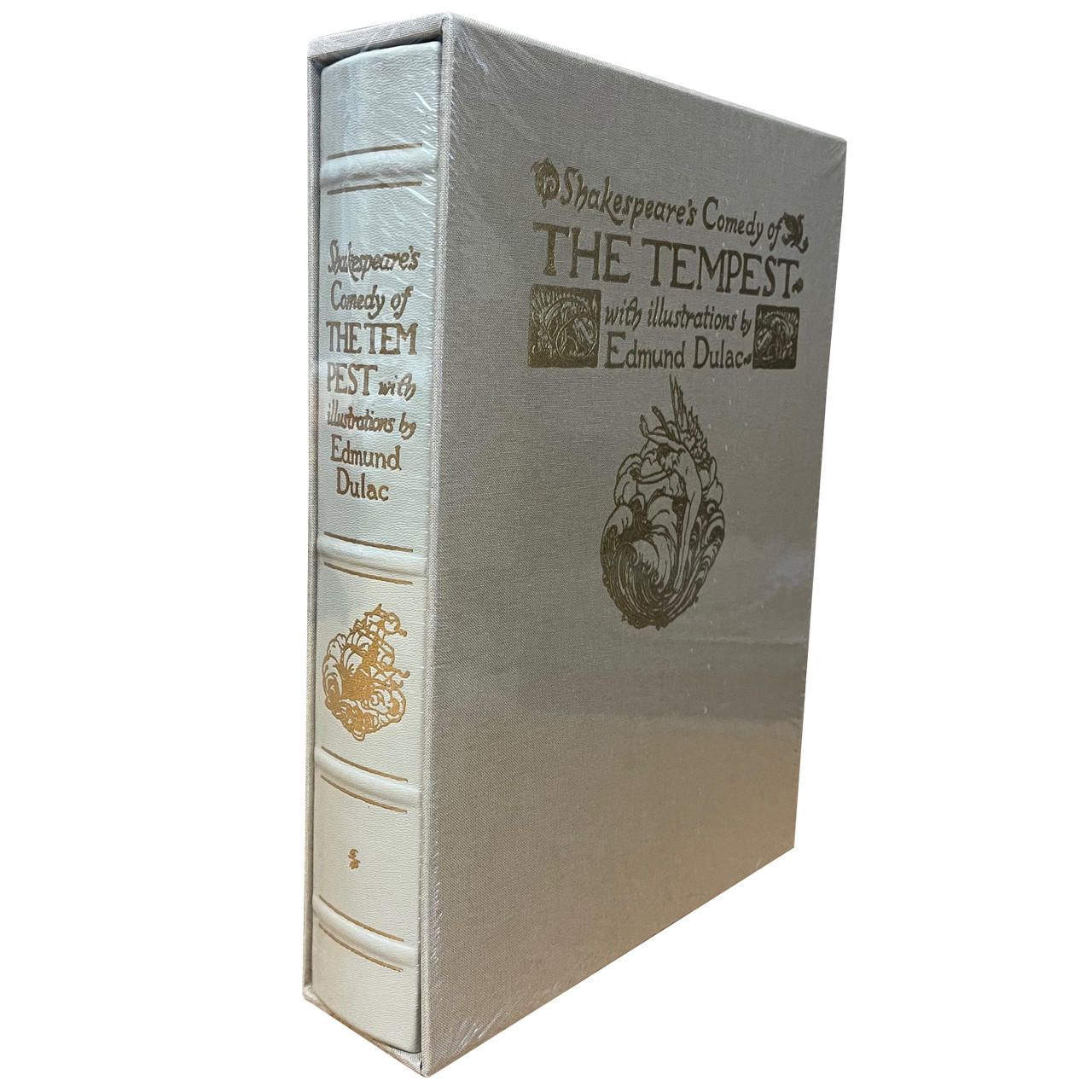 William Shakespeare "The Tempest" Deluxe Limited Edition, Leather Bound Slipcased Edition of only 400 [Sealed]