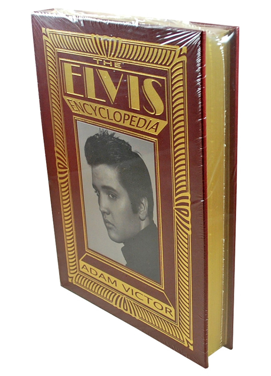 Easton Press,  Adam Victor "The Elvis Encyclopedia" Deluxe Limited Edition, Leather Bound Collector's Edition [Sealed]