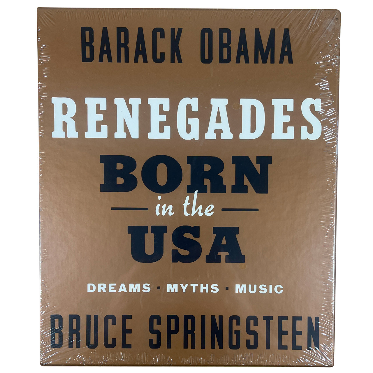 Barack Obama, Bruce Springsteen "RENEGADES: BORN IN THE USA" Slipcased Signed Deluxe Limited Edition [Sealed]