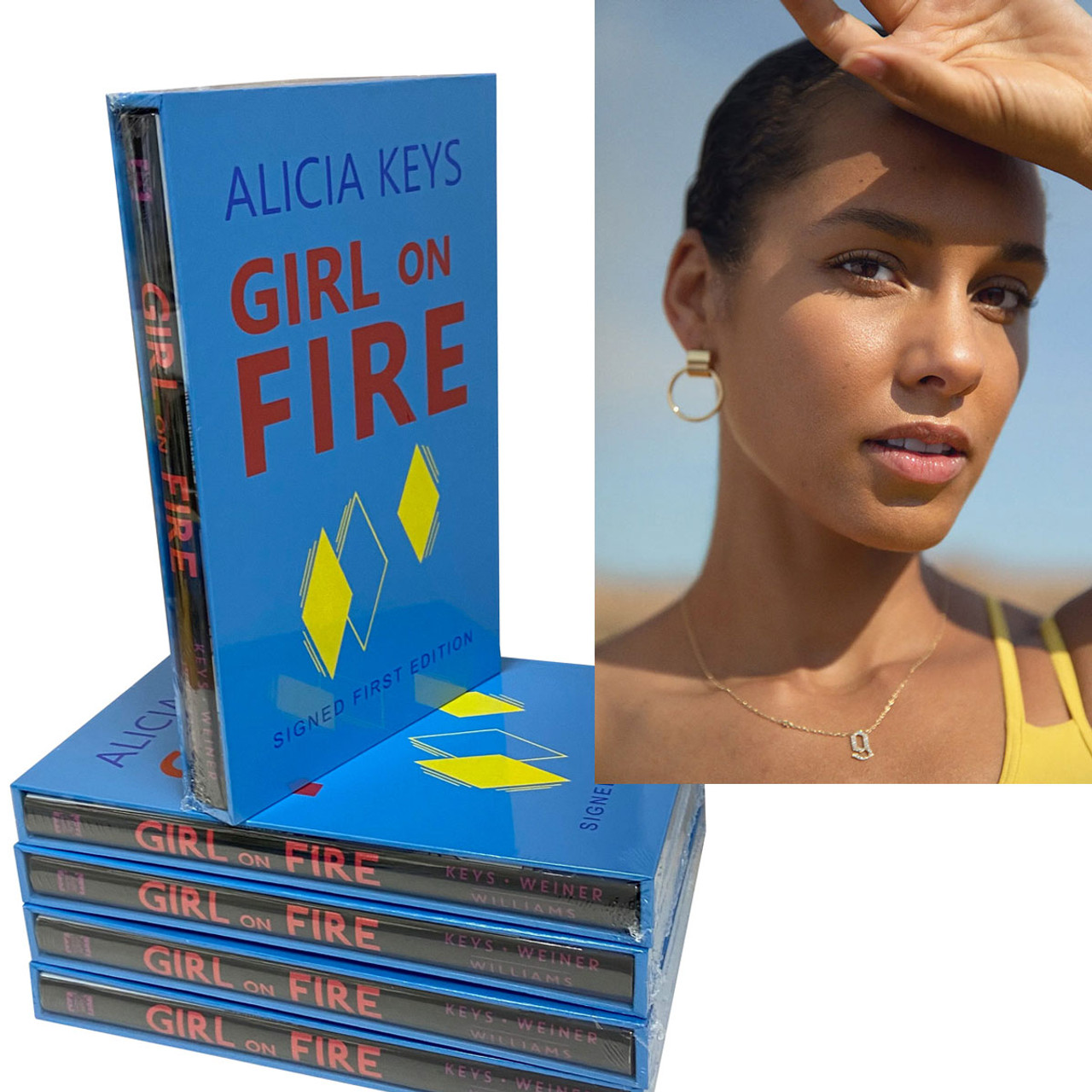 Alicia Keys "Girl On Fire" Signed First Edition, First Printing, Slipcased Limited Edition of 100 w/COA [Sealed]