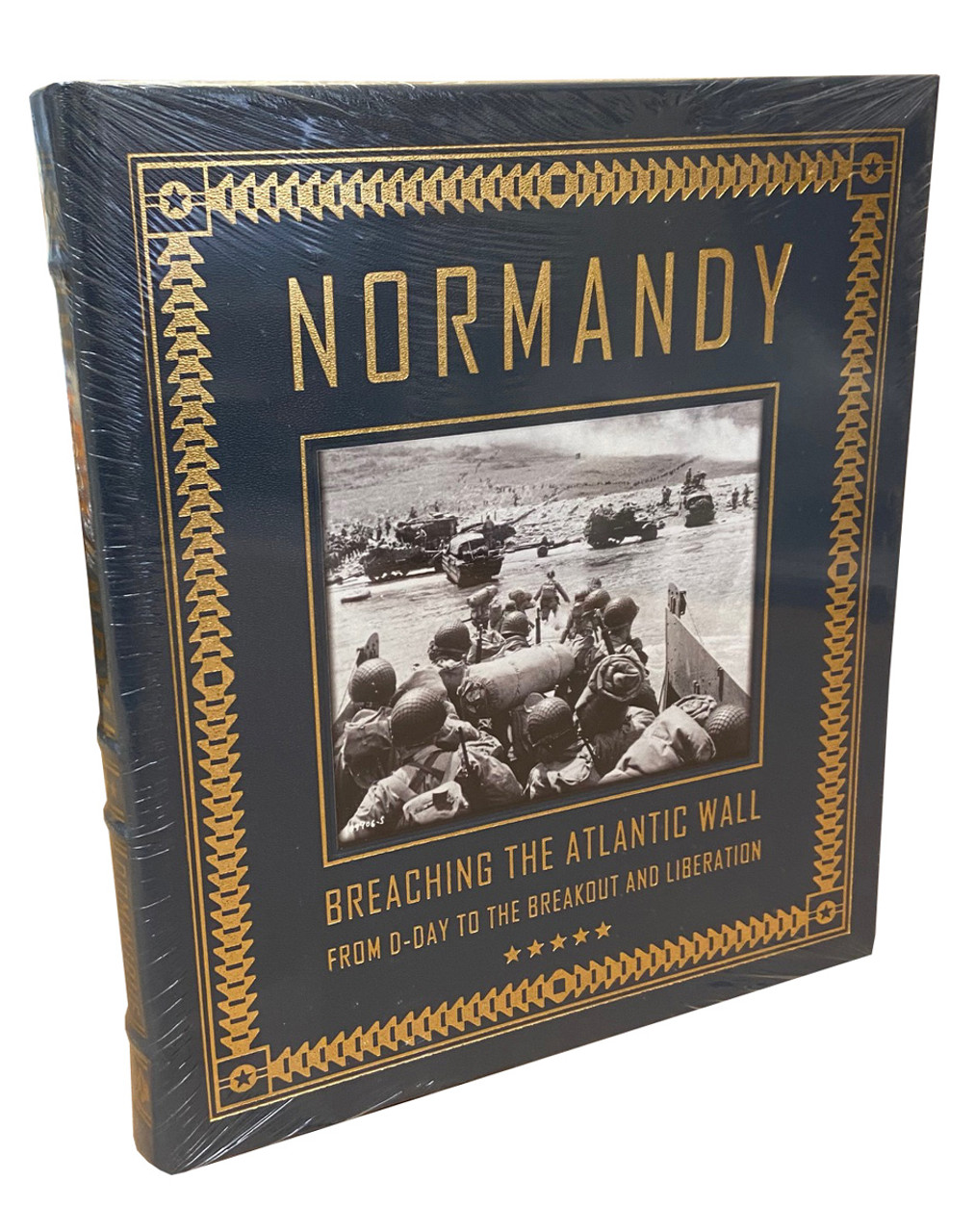 Dominique Francois "NORMANDY: Breaching The Atlantic Wall" Deluxe Limited Edition, Leather Bound Collector's Edition [Sealed]