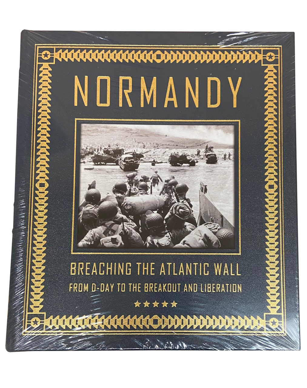 Dominique Francois "NORMANDY: Breaching The Atlantic Wall" Deluxe Limited Edition, Leather Bound Collector's Edition [Sealed]