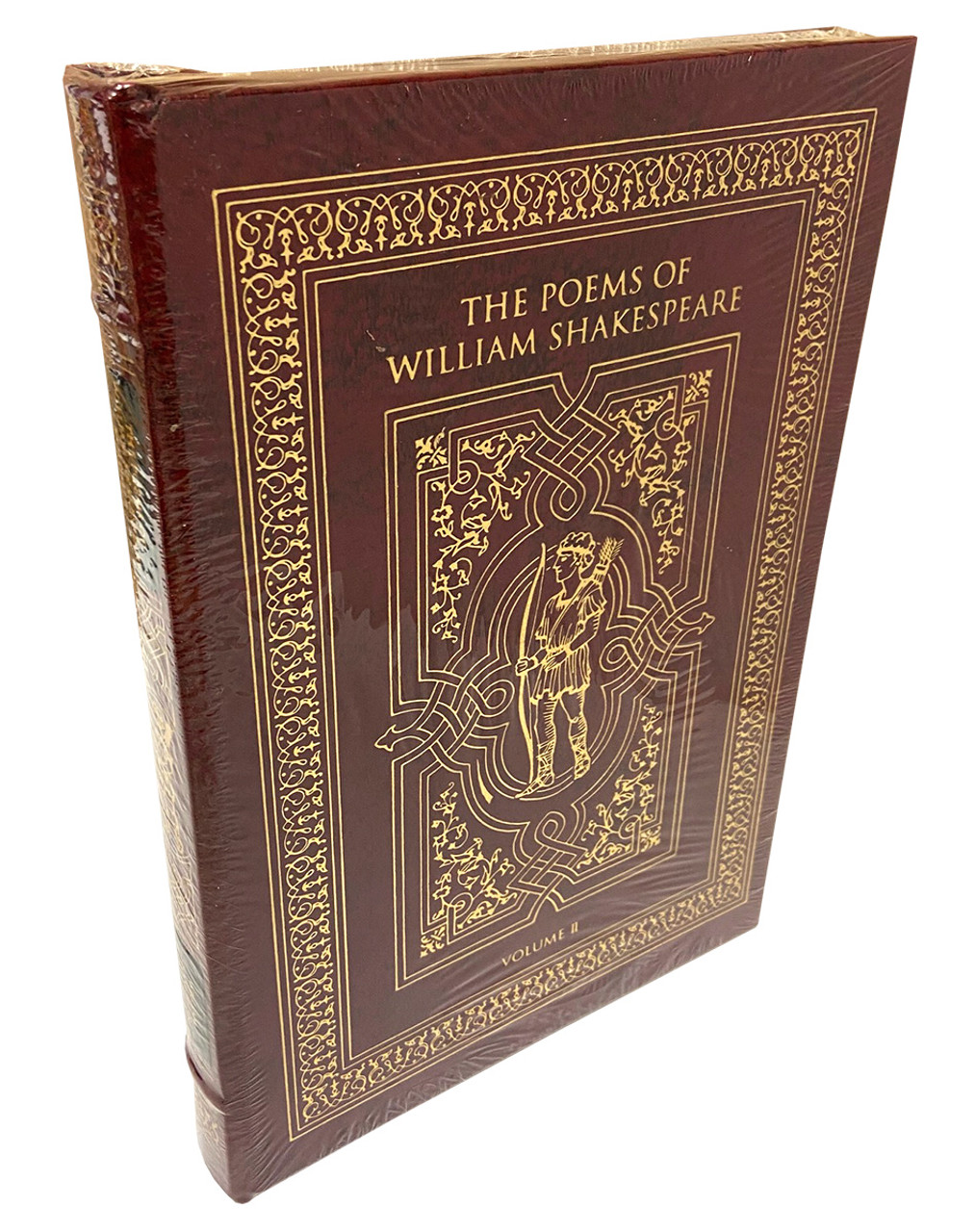 William Shakespeare "The Poems Of William Shakespeare: Volume II" Limited Edition, Leather Bound Collector's Edition [Sealed]