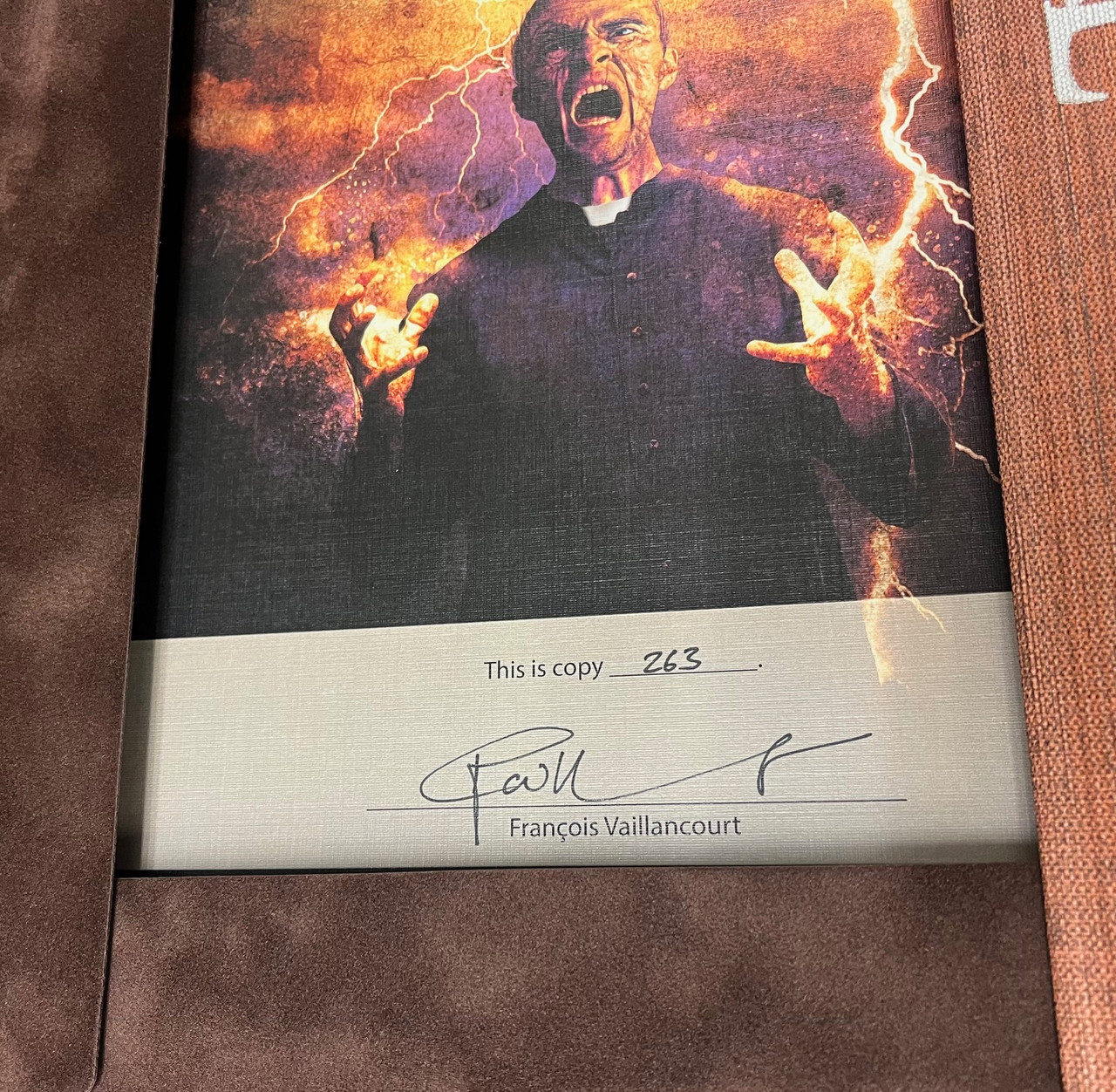 Stephen King "REVIVAL" Traycased Signed Limited Art Portfolio No. 263 of 400, Signed by François Vaillancourt [Very Fine]