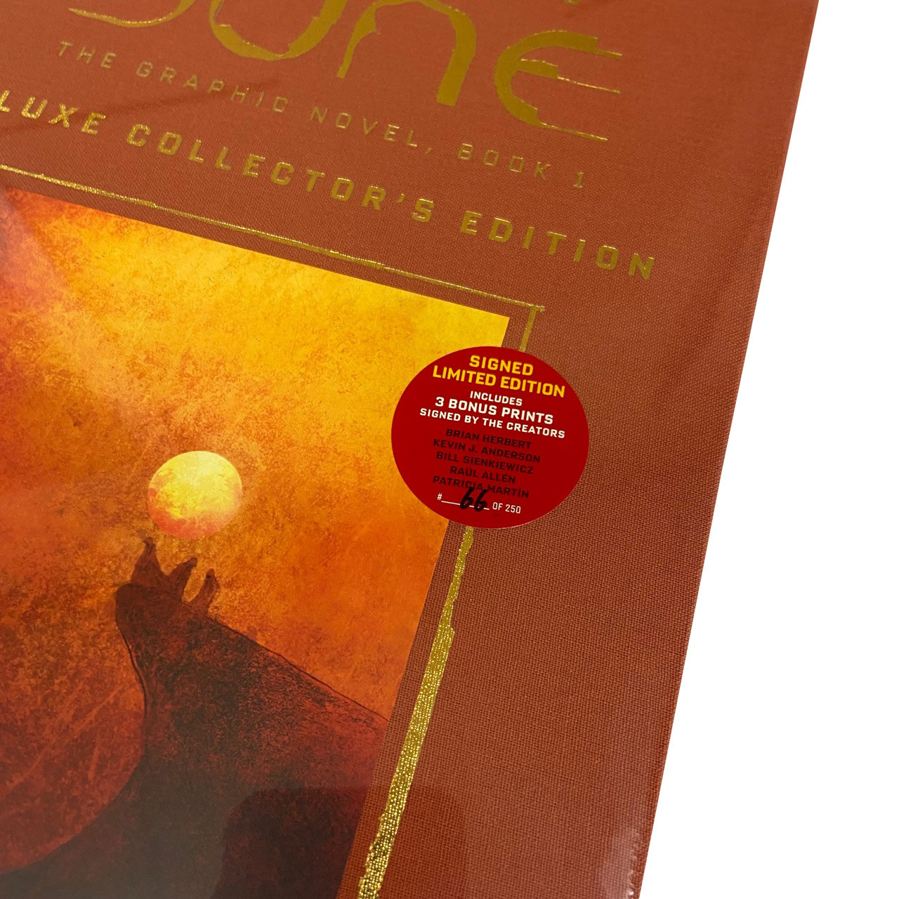 Frank Herbert "Dune" Signed Limited Deluxe Collector's Edition No. 65 of 250,  Three Bonus Signed Prints, Slipcased [Sealed]