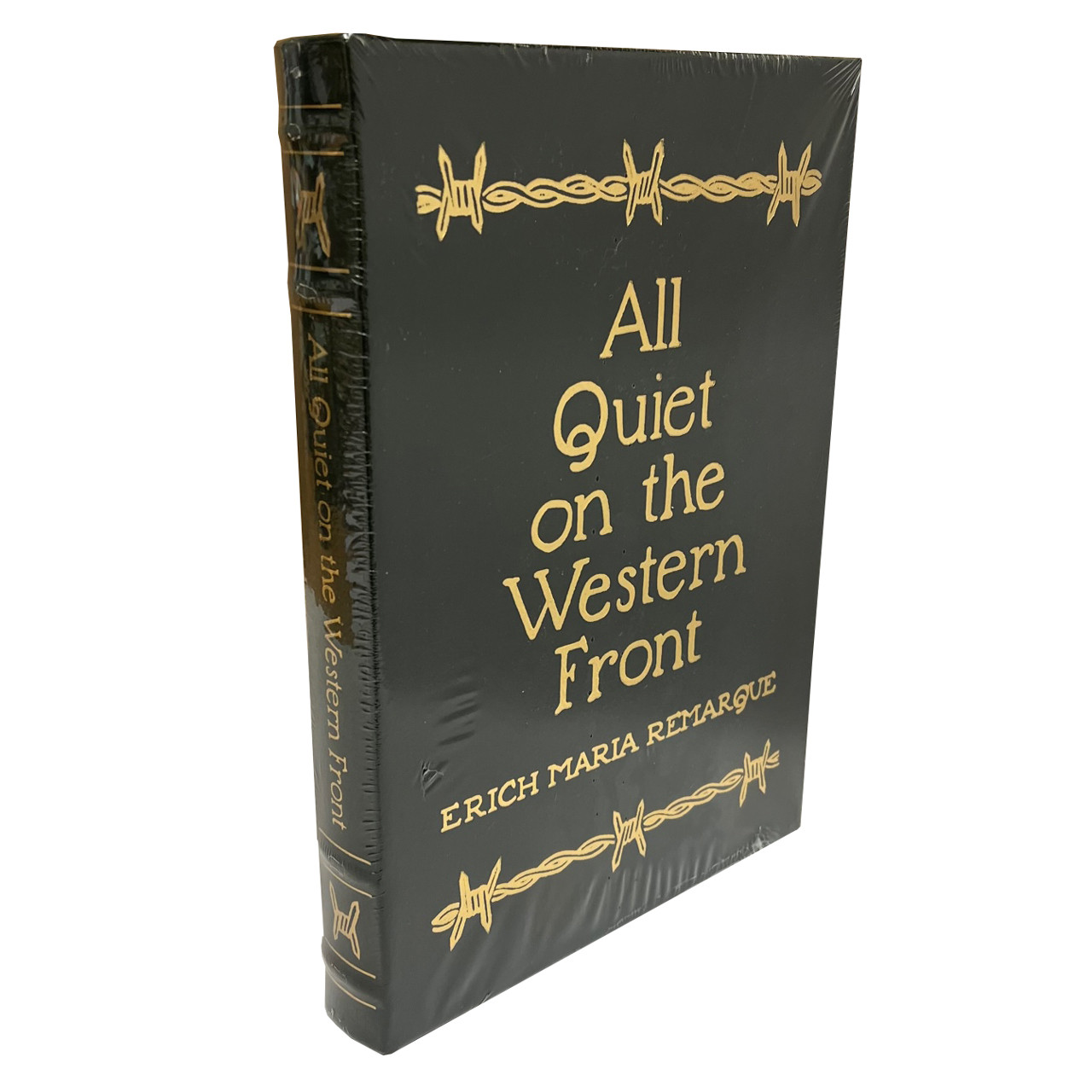 Erich Maria Remarque "All Quiet On The Western Front" Leather Bound Collector's Edition [Sealed]