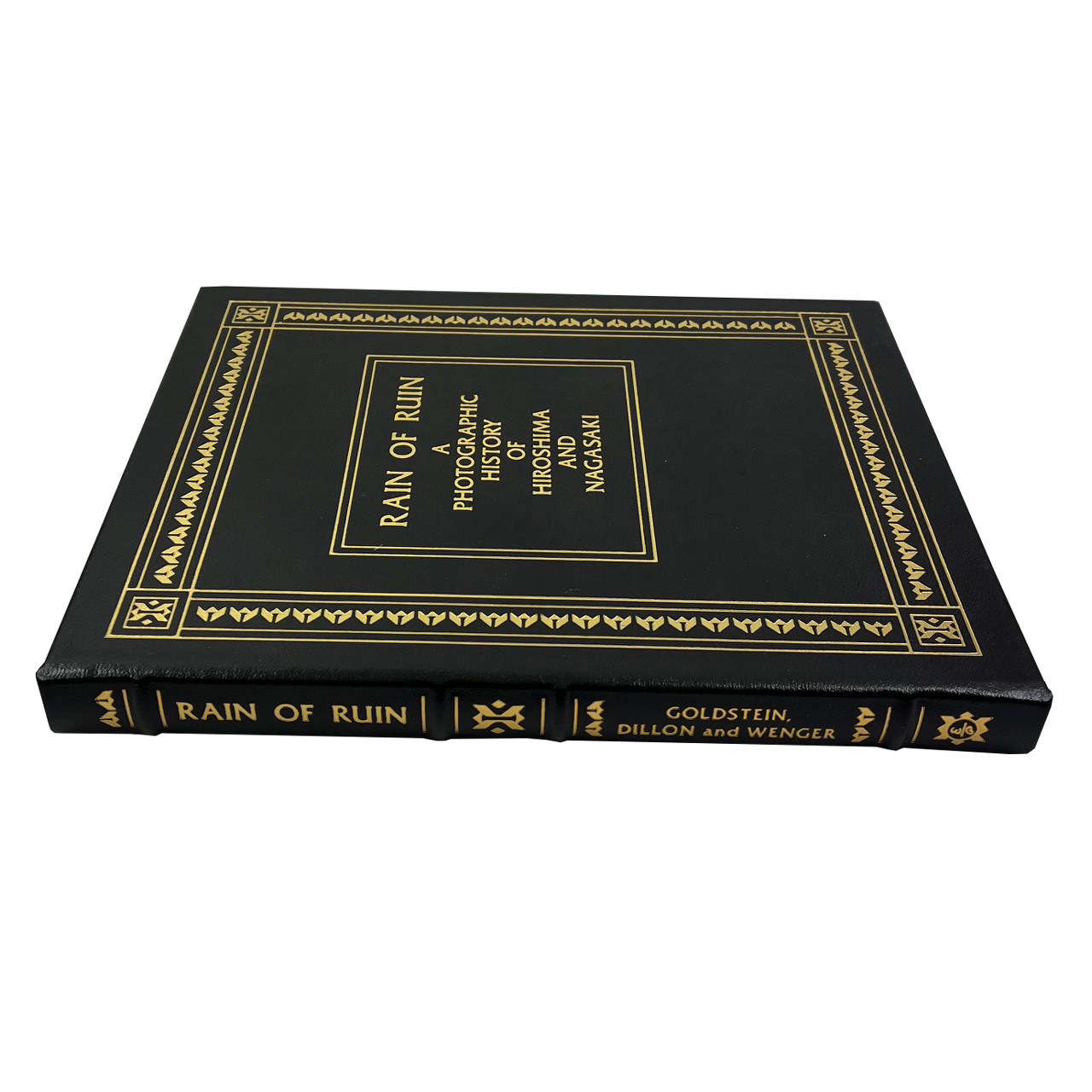 Donald M. Goldstein, Katherine V. Dillon, and J. Michael Wenger "Rain Of Ruin: A Photographic History of Hiroshima and Nagasaki" Deluxe Limited Edition, Leather Bound Collector's Edition