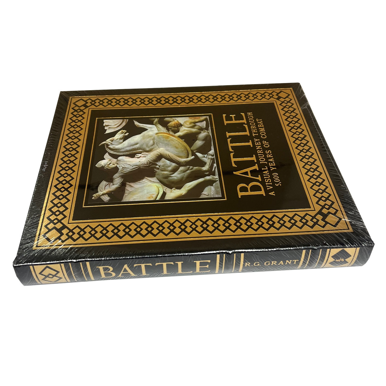 R.G. Grant "BATTLE: A Visual Journey Through 5,000 Years of Combat" Deluxe Limited Edition, Leather Bound Collector's Edition [Sealed]