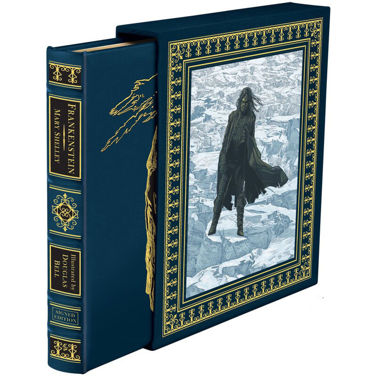 Mary Shelley "Frankenstein" Deluxe Signed Limited Artist Edition, Leather Bound Collector's Edition of 1,200 w/COA [Sealed]