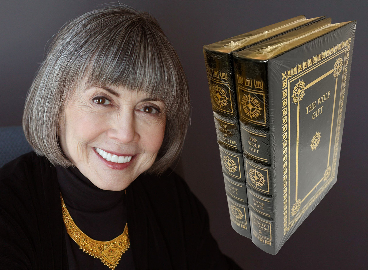 Anne Rice "The Wolf Gift Chronicles" Signed Limited Edition, 2 Vol. Matched Collector's Set [Sealed]