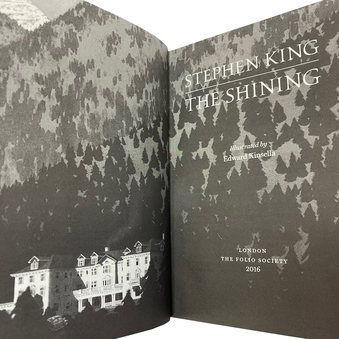 Stephen King "The Shining" Slipcased Deluxe Limited First Edition, Remarqued by Glenn Chadbourne