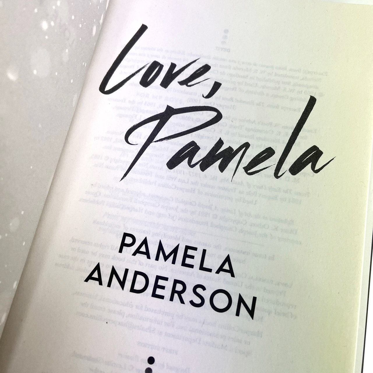 Pamela Anderson "Love, Pamela" Signed First Edition, Limited Slipcased Collector's Edition of 60 w/COA [Sealed]