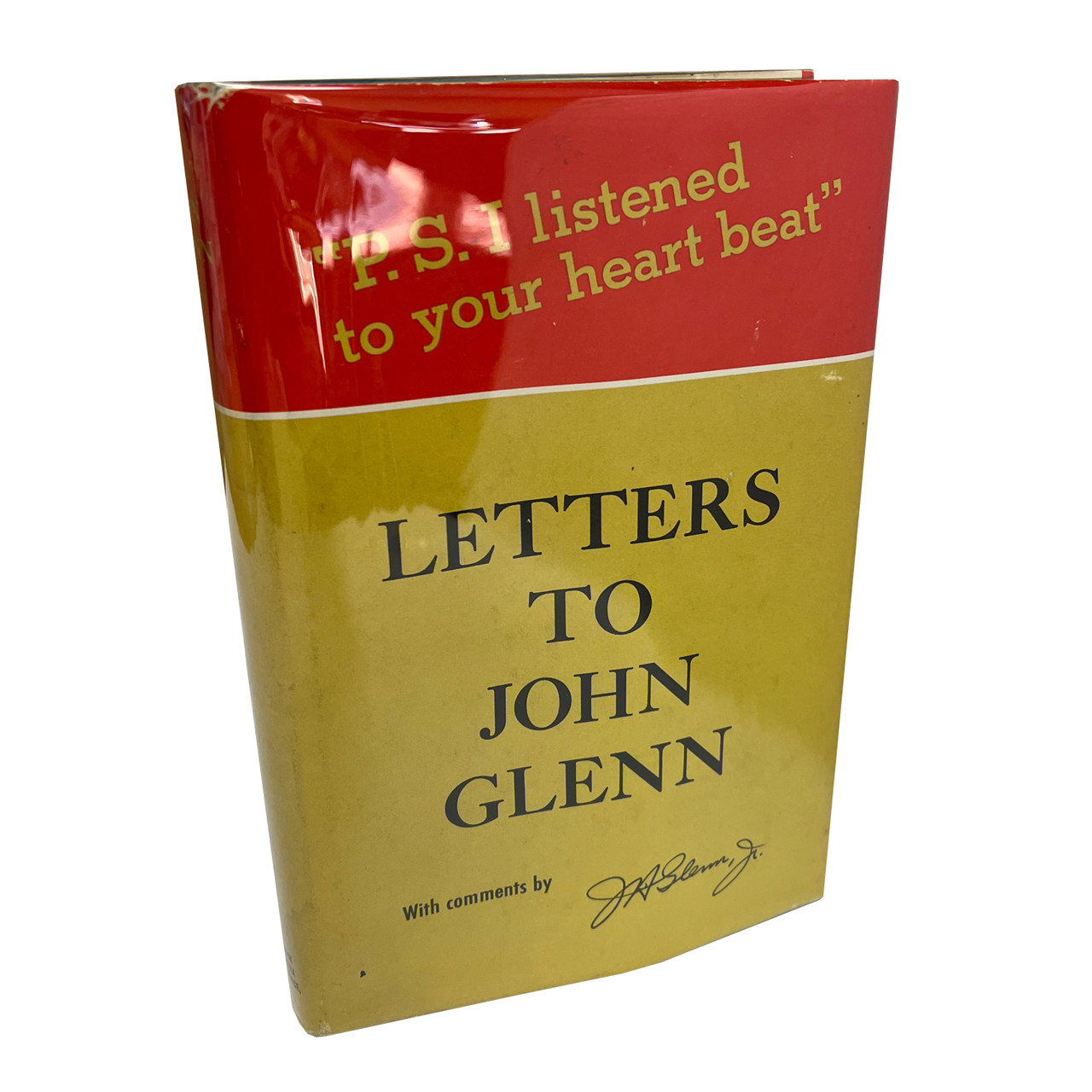 John Glenn "Letters To John Glenn" Signed First Edition w/COA