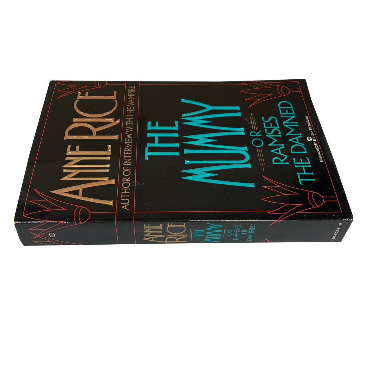 Anne Rice "The Mummy" Signed First Edition, First Printing [Softcover]