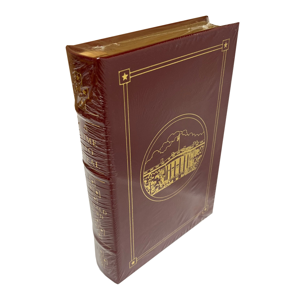 Gerald Ford  "A Time To Heal" Signed Limited Edition, Leather Bound Collector's Edition [Sealed]