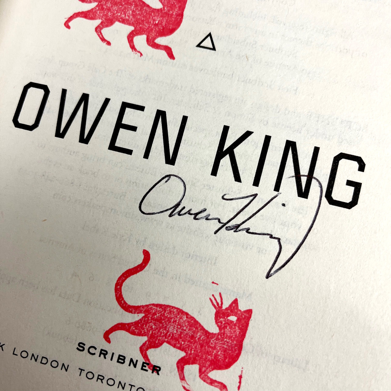 Owen King "The Curator" Signed First Edition, First Printing w/COA [Very Fine]