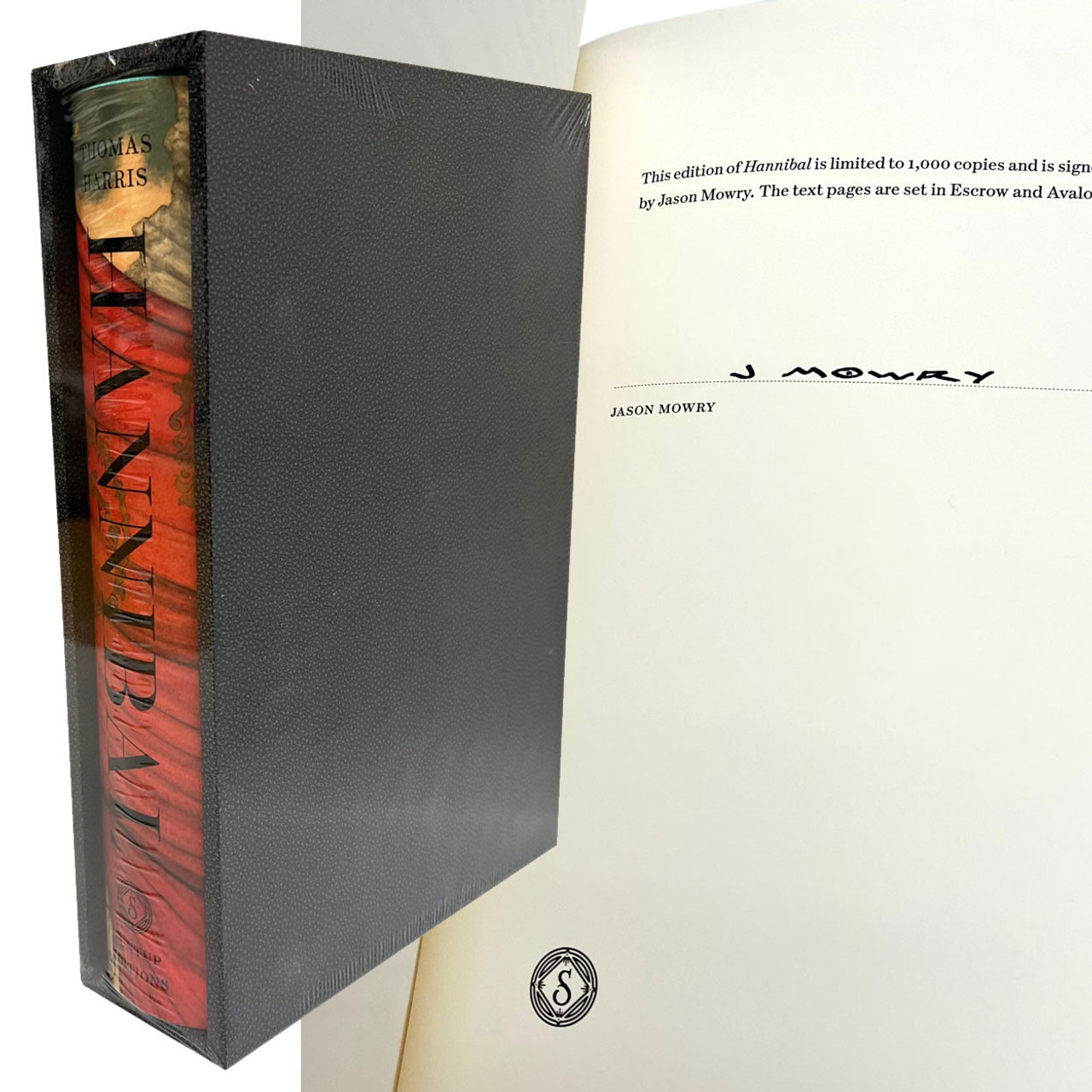 Thomas Harris "Hannibal" and "Hannibal Rising" 2-Vol. Set, Slipcased Signed Artist Edition of 1,000 [Sealed]
