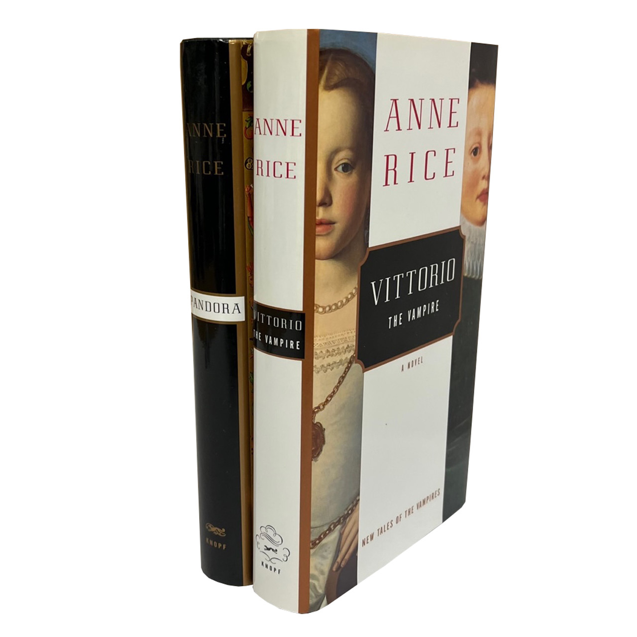 Anne Rice "Pandora", "Vittorio The Vampire" Signed First Edition Set w/COA [Very Fine]