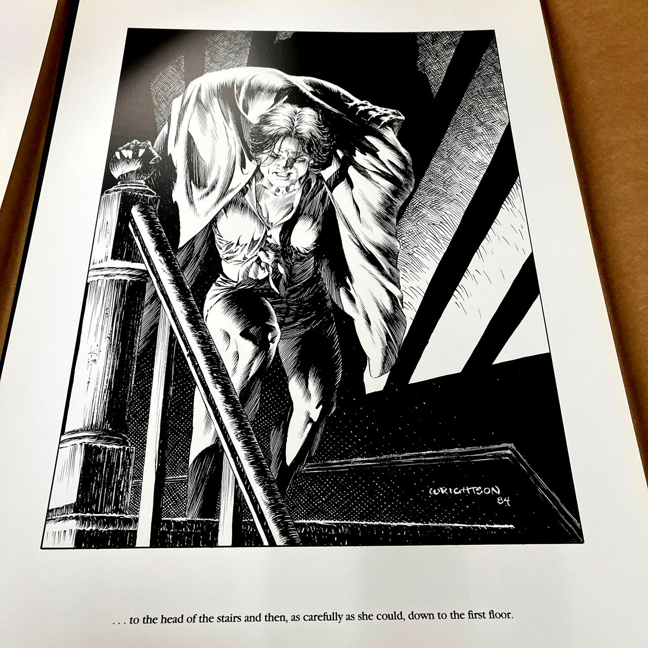 Stephen King "The Stand" Artwork Portfolio by Bernie Wrightson, Signed Limited Edition No. 1043 of 1200