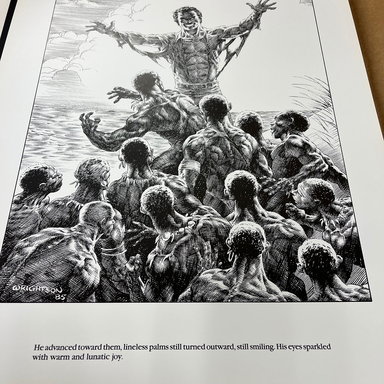 Stephen King "The Stand" Artwork Portfolio by Bernie Wrightson, Signed Limited Edition No. 1043 of 1200