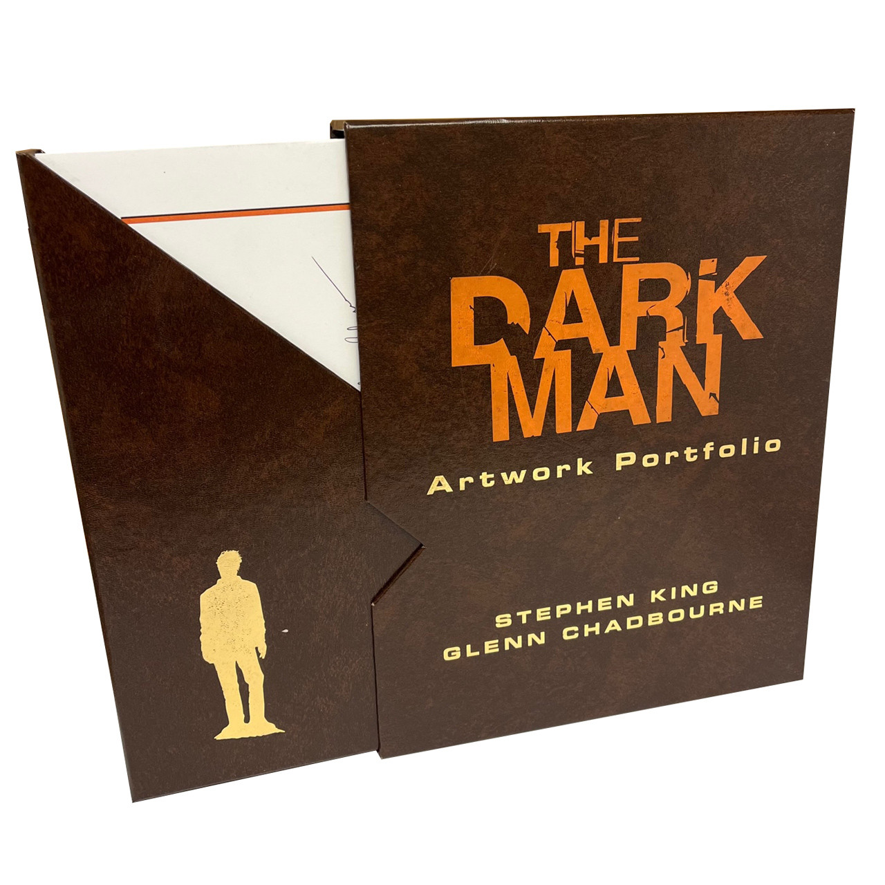 Stephen King "The Dark Man" Artwork Portfolio, Slipcased Signed Limited Edition No. 9 of 500, Signed by Glenn Chadbourne