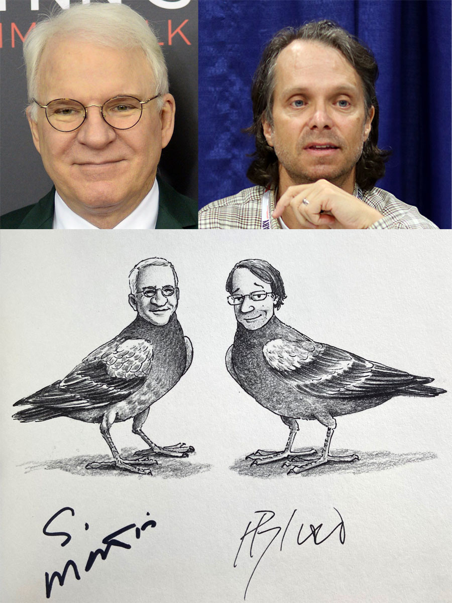 Steve Martin and Harry Bliss "A Wealth of Pigeons" Signed First Edition, Limited Slipcased Collector's Edition "BC"  w/COA [Sealed]