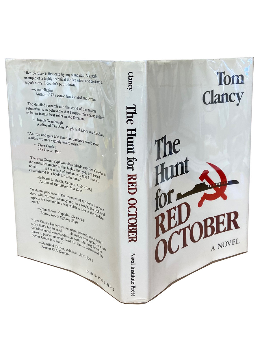 Tom Clancy "The Hunt for Red October" First Edition, First Printing