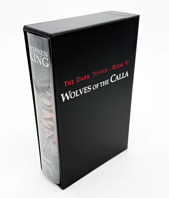 Stephen King "The Dark Tower V: Wolves of the Calla" Slipcased Signed Artist First Edition of 3,500 [Sealed]
