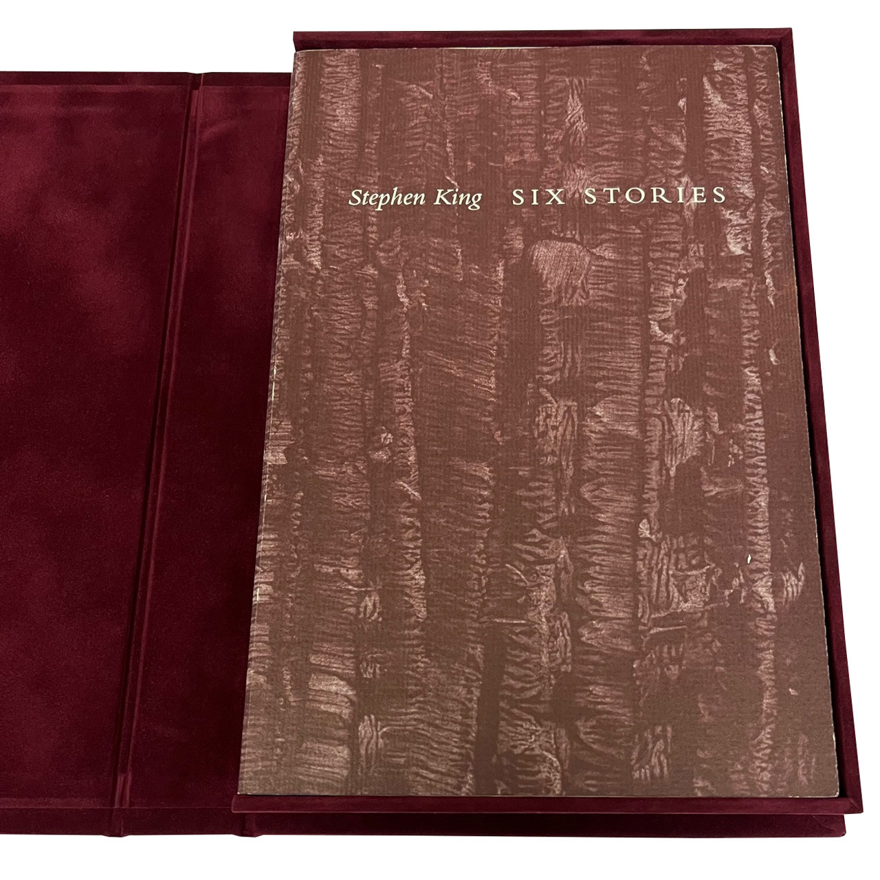 Traycase Presentation Box for Stephen King "SIX STORIES" Signed Limited Edition [NO BOOK INCLUDED]