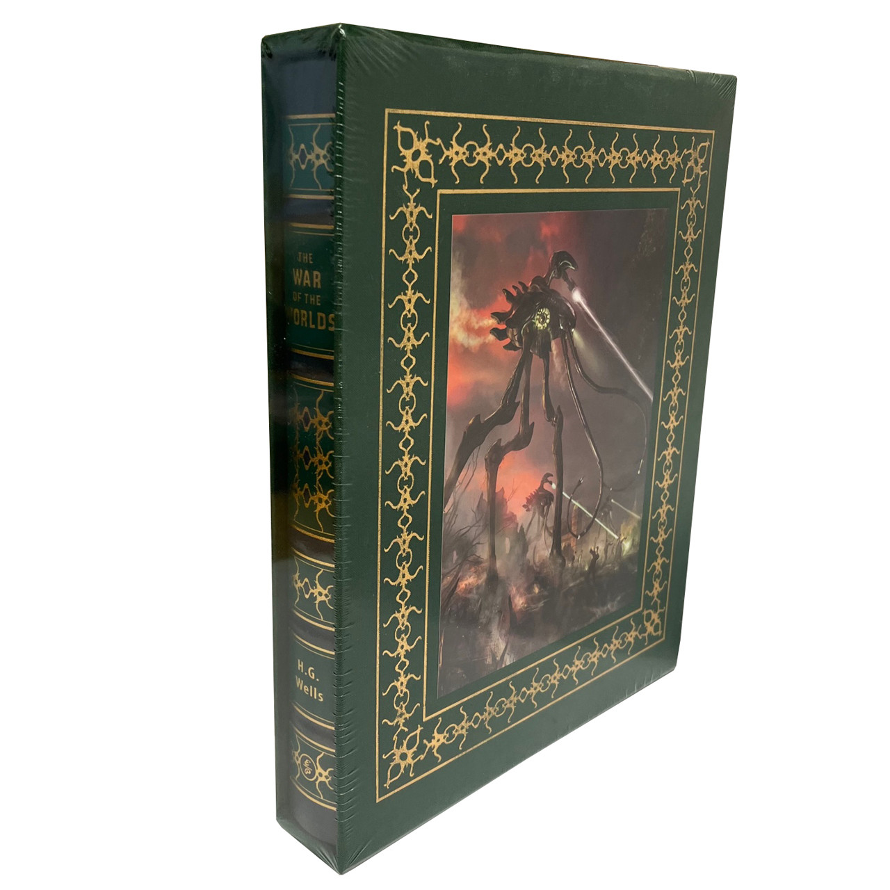 H.G. Wells "The War Of The Worlds" Slipcased Deluxe Signed Artist Edition, Leather Bound Collector's Edition of 1,200 w/COA [Sealed]